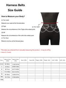 Plus Size Chain Belt,Leather Waist Chain Harness Belt,Chain Belts For Women Fashion,Plus Size Chain Belt,Halloween Costumes,Ladies' Harness Leather