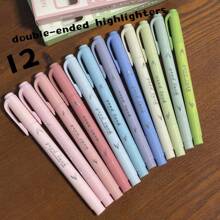 这款4/8/12支双头荧光笔套装不渗墨，无毛刺。它是理想的复活节礼物，可用于日记本、课堂笔记、重点标注，以及学校和办公用品。