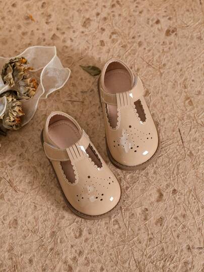 Girls' Cute Hollow Out Flat Shoes, Spring/Autumn