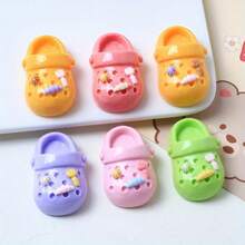 2/3/6/9/12 chiếc nam châm tủ lạnh hình dép hoạt hình, Bộ nam châm tủ lạnh hình bầu dục bằng nhựa trang trí dễ thương, Nam châm bảng trắng và văn phòng nhà bếp vui nhộn, Hoàn hảo làm quà tặng trang trí nhà cửa vào Lễ Tạ ơn, Giáng sinh và Halloween - Nhiều màu - Xem 3