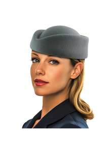 An Elegant Women'S Small Top Hat For Brides At Church Weddings. - Multicolor - View 9