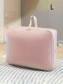 Multifunktionale komprimierte staubdichte Aufbewahrungstasche, Kleidung und Decken Transporttasche mit großer Kapazität, tragbare und platzsparende selbstkompressionstasche, Decken- und Bettwäsche-Organizer-Taschen mit Reißverschluss, platzsparende Kleiderschrank-Organizer für Kleidung, Decken, Pullover, Mäntel, geeignet für Reisen und Zuhause, Kleiderschrank-Organisation und Aufbewahrung Kleiderorganizer Schlafzimmer