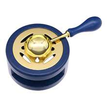 Wax Seal Heater With Wax Melting Spoon Antique Wooden Wax Seal Stove And Wax Seal Set For Melting Wax Seal Beads Or Sealing Wax Sticks, Stamps, Wedding Wax Seals Envelope Seals Stamps, Fast Melting, Perfect For Wax Seal Stamps - Multicolor - View 13