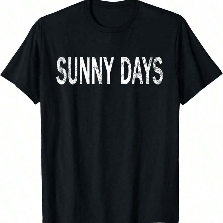 Camiseta vintage con rayas del atardecer, lado soleado, Virginia - Negro 16 - Ver 1