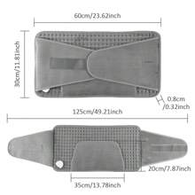 Hailicare 10-Level Heating Waist Wrap Heating Pad, Multi-Function Electric Heating Blanket, 4-Timer Setting, Home Heating Device, Warm Hand Warmer, Uterus Warmer, Full Body Warmer, Menstrual Cramp Relief Heating Pad