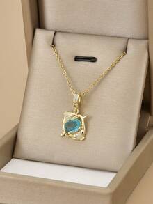 1 chiếc vòng cổ thép không gỉ đính đá Cubic Zirconia nhiều màu sắc thời trang dành cho nữ, Bạch Dương, Kim Ngưu, Song Tử, Cự Giải, Sư Tử, Xử Nữ, Thiên Bình, Bọ Cạp, Nhân Mã, Ma Kết, Bảo Bình, Song Ngư, Thích hợp cho tiệc tùng, đeo hàng ngày, phong cách Châu Âu & Mỹ, cá nhân hóa, hào phóng, đá Cubic Zirconia, trang sức cưới, quà tặng cho con gái, người thân, bạn bè, sinh nhật, ngày lễ tình nhân, quà tặng cho cặp đôi - Vàng - Xem 16