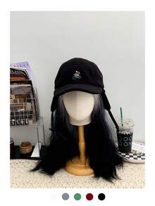 Fleece Earflap Lace-Up Trapper Hat, Unisex Thick Warm Winter Aviator Cap, Patchwork Fur Lined Earmuffs Hat - Multicolor - View 26