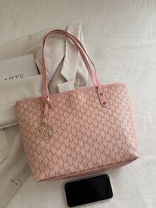 大容量女士通勤包，个性化手提包，2025新款精致小众单肩包，高品质女士包 - 彩色 - 查看 10