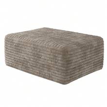 LUCKHAO 37.40"Sofa Ottoman ,No Assembly Required,White(Plush Corduroy Fabric) DIY Sofa Chairs, No Assembly Required Suitable For Balconies, Living Rooms, Bedrooms - 駝色 - 查看 4