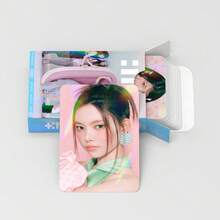 I/L/L/I/T Kpop Girl Group 2025 Official Merch: BOMB 3rd Mini Album Limited Photocard Set (124/30pcs), Yunah Minju Moka Iroha Wonhee Laser Flash LOMO Cards, Double-Sided HD Greeting Cards Box Set - Super Real Me I'll Like You Jellyous Magnetic Lucky Girl Syndrome Fan Gifts, Hallyu Wave Accessories, Collectible K-Pop Peripherals, Rookie Group Trading Cards, Birthday Concert Souvenirs, Fashionable Idol Photocards & Album Extras - Toy Cards - View 3
