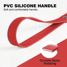 Strapazierfähige PVC Hundeleine - wasserdicht, geruchsresistent, rostfrei, einfach zu reinigende Trainings- und Spazierenleine mit Metallkarabiner, geeignet für alle Hunderassen