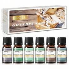 Set de regalo de aceites esenciales EUQEE, Set de 6 piezas/12 piezas de aceites esenciales de aromaterapia, Set de aceites con aroma a frutas, Adecuado para difusor, aromaterapia, velas, jabón, Múltiples tamaños disponibles, Set de regalo de aceites esenciales premium - Múltiples aromas - Ver 15