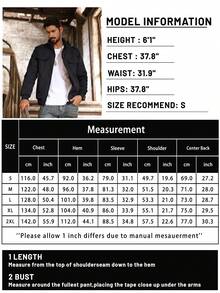 KEFITEVD Men's Fashion Retro Zipper Front Multi-Pocket Hooded Jacket Winter Padded Warm Fleece Lined Jacket Workwear Jacket - 卡其色 - 查看 6