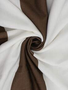 Buzzelle T-shirt polo à manches longues avec imprimé rayé à la mode pour femmes, décontracté et sportif pour l'automne et l'hiver