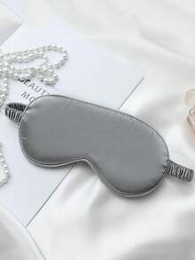 Silky Sleep Eye Mask, Blackout Elastic Travel Nap Eye Mask, Pure Mulberry Silk Sleep Eye Mask, Double-Layer Silk Filled, With Elastic Strap, Ideal Gift For Friends And Partners. Suitable For Relaxation, Travel, Insomnia And Business Trips, Thickened Eye Mask, Essential For Autumn And Winter. - Multicolor - View 28