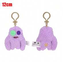 毛绒钥匙扣 搞笑 Fuggler 丑牙怪兽 Fuggler 儿童毛绒玩具 尼德尔先生 贪婪的咧嘴笑的傻瓜 可爱毛绒收藏背包吊坠