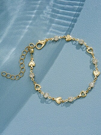 1/5 st minimalistiskt armband, mångsidigt accessoar för tjejer, fest, present, vardagsbruk (armbanden är slumpmässigt skurna, detaljer kan variera något, baserat på total längd)