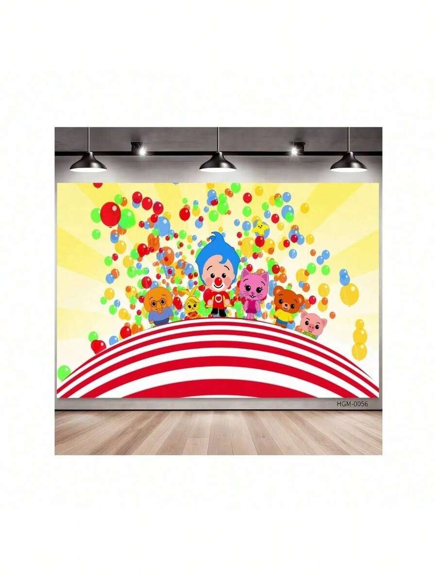 P-Plim P-Plim Banner Photography Studio Backdrop Outdoor House Party Decoration Photo Background Curtain Back Drop - 白色 - 查看 1