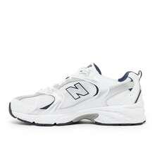 New Balance 530 White Silver Navy MR530SG Men's Fashion Sneaker New - trắng - Xem 3