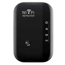 Repetidor Wi-Fi Extensor Señal Inalámbrico WPS 50m 2.4G LAN - Negro - Ver 1