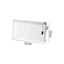 Przezroczysta siatkowa torba na dokumenty z zamkiem błyskawicznym, nylonowa torba na dokumenty, organizer na puzzle, piórnik, torba do przechowywania teczek, artykuły biurowe