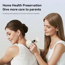 Intelligent Adjustable Electric Cupping Scraping Massager, USB Charging Battery - Home Self-Care Device, Holiday Gift, Modern Design, Durable Material For Full Body Scraping, Suitable For Home Use, Suitable For Legs, Hands, Back, Home Health Equipment | Modern Massage Equipment | Durable Structure, Cup Therapy