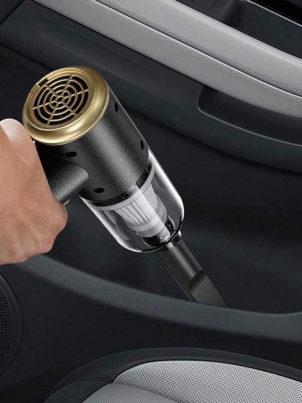 Mini Powerful Car Vacuum Cleaner, Cordless Household Cleaning Robot, Blow & Suction All-In-One Vacuum Cleaner For Cleaning Home, Keyboard, Sofa And Wet/Dry Vacuum Cleaner Vacuum Cleaner Accessories Cleaning Supplies Small Appliances, Car Accessories