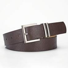 1PC Autumn Winter New Belt - Small Niche, Versatile, High-End Style Women's Waistband For Jeans (Wide Belt) - 咖啡 - 查看 9
