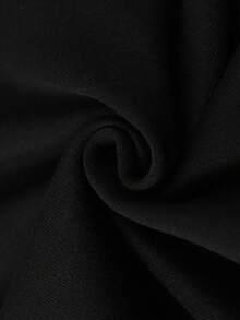[PIERSON OBM] Sudadera con capucha impresa casual deportiva para hombres - Negro - Ver 6