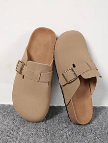 Giày lười Boken 2025 mới dành cho thanh thiếu niên, giày Boken đế dày kiểu Pháp cho mùa xuân và mùa thu - Màu be - Xem 6