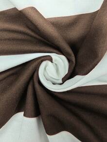 Buzzelle T-shirt polo à manches longues avec imprimé rayé à la mode pour femmes, décontracté et sportif pour l'automne et l'hiver