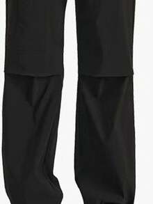 Women's Waterproof Windproof Hiking Cargo Pants – Outdoor Softshell Trousers With Drawstring Hem, Convertible Straight-To-Jogger Fit, Scratch-Resistant Abrasion-Proof, Lightweight Camping Shell For Spring Fall Trekking, Jogging, Backpacking, Weekend Leisure & Travel