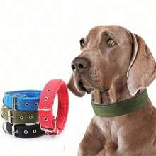 Adjustable Soft Padded Breathable Reflective Durable Pet Dog Collar - Suitable For Small, Medium And Large Pets - Easy To Put On And Take Off, Great For Walking, Running And Outdoor Activities - Multicolor - View 4