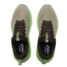 Asics 休閒鞋TRABUCO TERRA 3跑步鞋緩震抓地回彈男鞋越野跑登山健行運動鞋1011C152 - 卡其色/綠色 - 查看 3