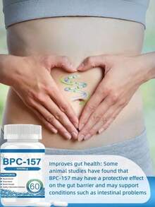 BPC157 1000 Microgram Capsules Support Muscle Strength And Tissue Repair Dietary Supplement 60 Capsules Come And Experience Changes BPC157 1000 Microgram Capsules Brings Now!Non-GMO, Gluten Free - Khác - Xem 2