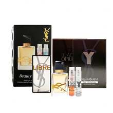 YSL Perfume Miniatures Set 3-Piece Gift Box ,Travel Set For Women Eau De Parfum Mini Splash,LIBRE EDP 7.5 Ml, Y' EDP 1.2ml And BlackOpium EDP 1.2ml(Pack Of 3) Mini Travel Size Set - Bộ hộp quà du lịch ba món - Xem 5