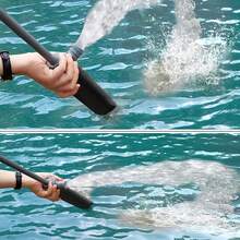 1 Set Manual Bilge Pump With Reversible Hose, Portable Boat/Canoe/Kayak Emergency Dewatering Hand Pump