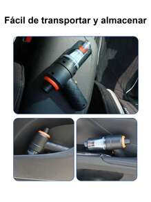 mini aspiradora para interiores de coche 2 en 1, Aspiradora de mano recargable inalámbrica,aspira y sopla aire Aspirador De Mano Portátil Inalámbrica, aspiradoras portátiles de alta potencia para viajes en el hogar. - Multicolor - Ver 12