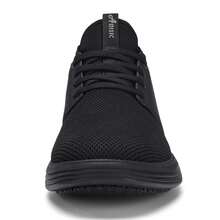 Non Slip Work Shoes For Women Slip Resistant Work Shoe For Womens Men Slip On Waterproof Sneakers Water Resistant Zapatos Trabajo Kitchen Chef Shoes Food Service - Black - View 8
