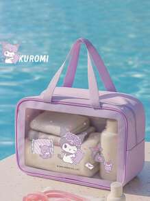 Sanrio Characters Multi-Functional Waterproof Storage Bag, Cosmetic Bag, Swimming Bag, Cute Cartoon Design for Daily Use & Swimming, Large Capacity for Toiletries & Accessories,容易Stylish & Practical Bag - 彩色 - 查看 12