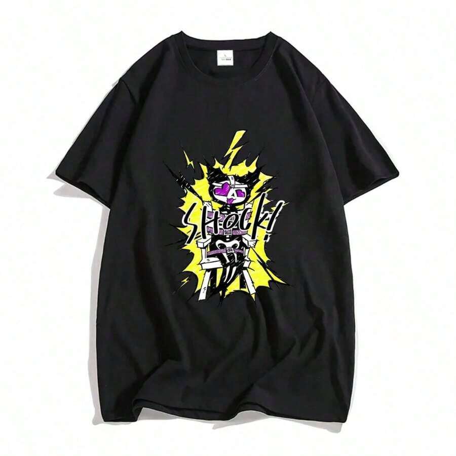 Camiseta American Cryptid Siren Head, camiseta de criatura alienígena misteriosa, camiseta unisex para amantes del misticismo, camiseta de cuello redondo para hombres y mujeres - Negro 11 - Ver 1