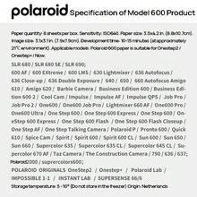 600 Polaroid Photo Paper For 600 Cameras, Nostalgic Tone Development, Perfect For Party And Travel Documentation, Color 600 Photo Paper (White Frame) - Color 600 Photo Paper (White Frame) - View 6