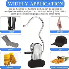 2/6/12/24Pcs Heavy-Duty Stainless Steel Multi-Purpose Hook Clips - Colorful Cartoon Designs For Organizing Bags, Keys, Towels, Hats, And More - Rust-Resistant, Durable, And Versatile Clips Perfect For Home, Office, And Travel Organization - Ideal For Holiday Gifting And Everyday Use