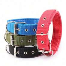 Adjustable Soft Padded Breathable Reflective Durable Pet Dog Collar - Suitable For Small, Medium And Large Pets - Easy To Put On And Take Off, Great For Walking, Running And Outdoor Activities - Multicolor - View 7