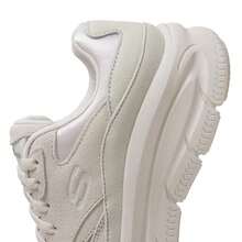 Skechers Giày thường ngày Modern D'LUX Series dành cho nữ, Giày nhẹ dành cho nữ khi đi du lịch và chơi thể thao cự ly ngắn, 158590-OFWT - sữa - Xem 7