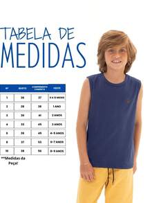 Kit Of 2 Plain Tank Tops For Boys, Summer 100% Cotton, Warmth - Multicolor - View 6