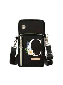 Bolso de teléfono para mujer, mini bolso bandolera, monedero vertical, brazalete deportivo/muñequera para correr, mini bolso bandolera casual para teléfono con orificio para auriculares, adecuado para damas de oficina elegantes, estudiantes universitarias, empresarios, viajeros, trabajadores de oficina, gran regalo para aniversario, parejas, cumpleaños, San Valentín, Navidad, Acción de Gracias, Día del Maestro - Multicolor - Ver 19