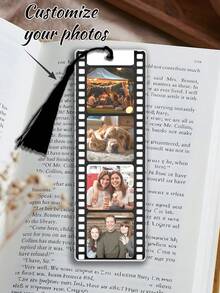 1PC Custom Bookmark With Personalized Photo/Image/Text In Packs For All Other Ornaments,Custom Photo Bookmark Gift For Her, Reader Gifts, Mothers Day Gift, Fathers Day Gift, Birthday Gift Idea, Picture Bookmark Gift For Mom Dad - Multicolor - View 14