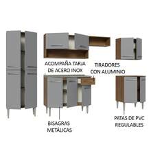 MADESA Baker's Racks - Brown and Grey - View 4