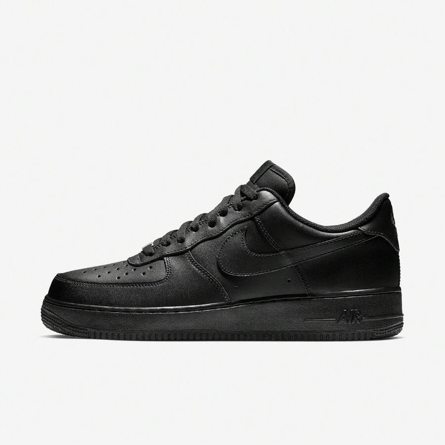 (Men's) Nike Air Force 1 Low '07 'Triple Black' (2021) CW2288-001 - 黑色 - 查看 1